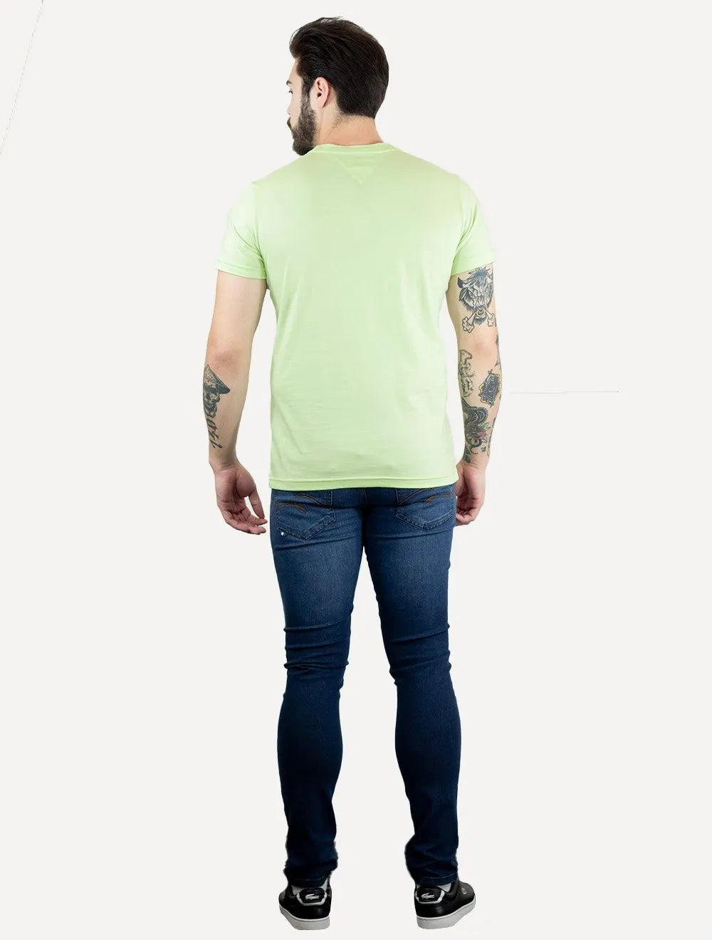 Camiseta Tommy Hilfiger Masculina Monotype All American Verde Claro