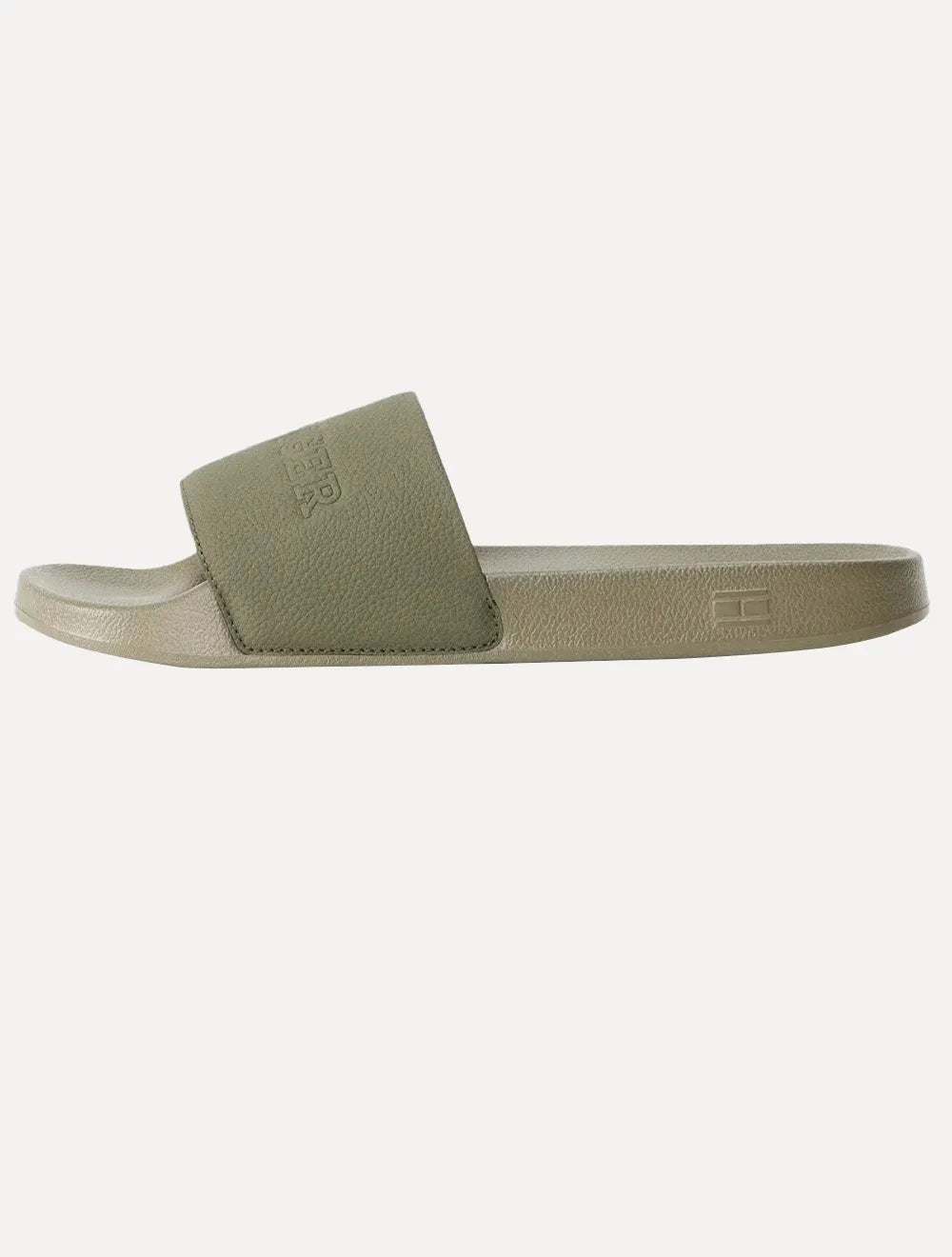Chinelo Tommy Hilfiger Print Tumble Pool Slide Verde Militar