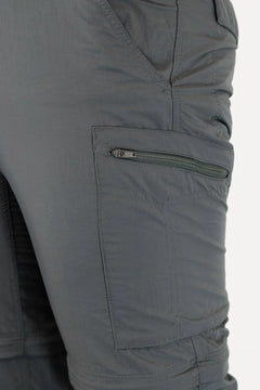 Calça Columbia Silver Ridge Convertible Grill Cinza Escuro