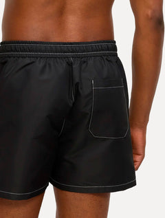 Short Tommy Jeans Masculino Medium Drawstring Solid Preto