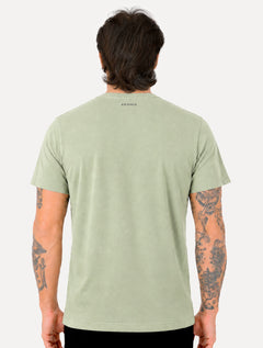 Camiseta Aramis Masculina Comfort Plus Mono Nape Logo Verde Claro