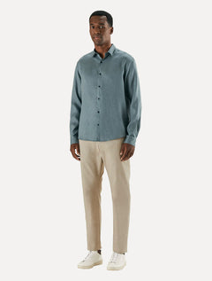 Calça Foxton Masculina Oxford Tóquio New Cáqui Claro