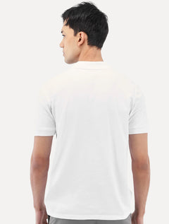 Polo Dudalina Masculina Essentials Extra Cotton Light Icon Branca