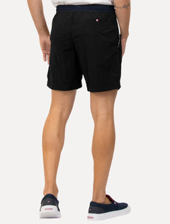 Short Tommy Hilfiger Long Drawstring Colourblock Sash Preto