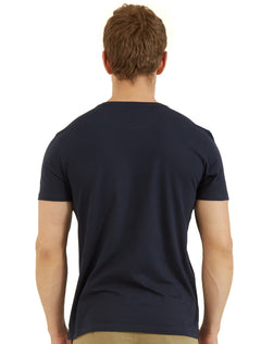 Camiseta Nautica Masculina Outline N Est. 1983 Azul Marinho