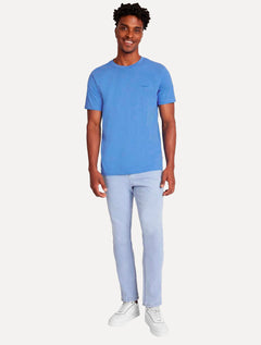 Camiseta Aramis Masculina Eco Lisa Azul Royal Mescla
