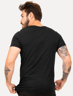 Kit Camisetas Lacoste | Masculinas Jersey Pima Cotton Preta/Branca/Azul Marinho 3UN