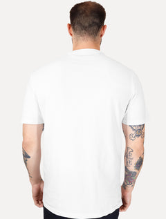 Camiseta Von der Volke Masculina Origineel Velvet Dark Lion Branca