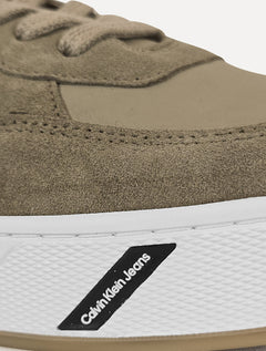 Tênis Calvin Klein Jeans Masculino Palito Re Issue Cáqui