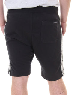 Bermuda Aeropostale Masculina Moletom Side Sash 87 Preta