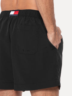 Short Tommy Hilfiger Masculino Regular Fit Long Drawstring Preta