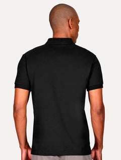Polo Aramis Masculina Regular Basic Piquet Surton Mono Logo Preto