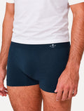 Cueca Dudalina Boxer Seamless Logo Azul Escuro 1UN 96.02.0005 48