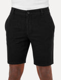 Bermuda Calvin Klein Jeans Masculina Color Sarja Textura Preta