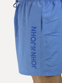 Short John John Masculino Fiji Dark Azul Claro