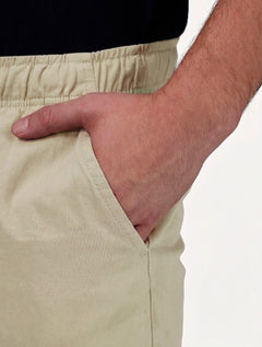 Short King & Joe Masculina Nylon Flex Colors Cáqui