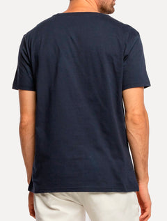 Camiseta Tommy Hilfiger | Masculina Essential Cotton Azul Marinho