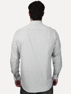 Camisa Dudalina Masculina Comfort Superfine Cotton Cinza Claro
