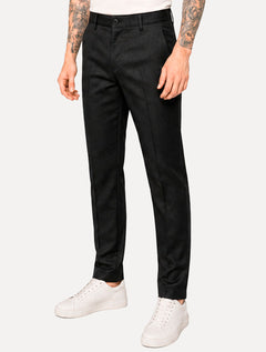 Calça Dudalina Masculina Chino Slim Soft Touch Preto
