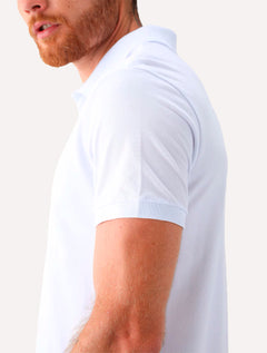 Polo Ellus Masculina Piquet Classic Easa Branca