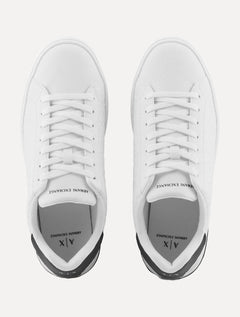 Tênis Armani Exchange Masculino London Logado Branco