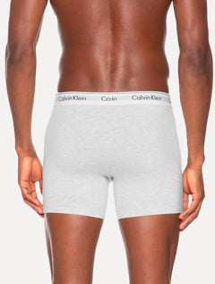 Cueca Calvin Klein Underwear Boxer Modern Cotton Cinza 1UN