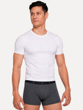 Cueca Reserva Masculina Boxer Grey Woodpecker Cotton Cinza Mescla Pack 3UN