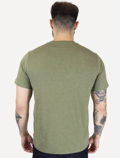 Camiseta Levis Masculina Logo Pequeno Batwing Classic Verde