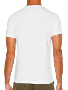 Camiseta Sergio K Masculina Yalla Let's Go Branca