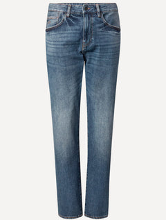 Calça Jeans Armani Exchange Masculina J14 Slim Fit 5 Pockets Azul