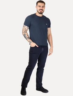 Camiseta Von der Volke Masculina Origineel Dark Lion Azul Marinho