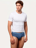 Cueca Calvin Klein Underwear Trunk Modal Logo Azul Médio 1UN