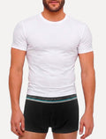 Cueca Calvin Klein Low Rise Trunk C12.10 PT00 Trunk Blu Grey Stripe Preta 1UN