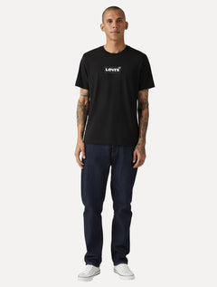 Camiseta Levis Masculina Logo Pequeno Batwing Classic Preta