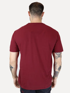 Camiseta Von der Volke Masculina Origineel I Amsterdam Marsala