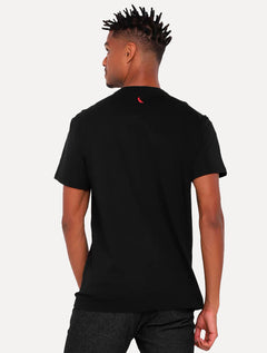 Camiseta Reserva Masculina Lisa Back Woodpecker Preta
