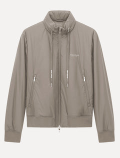 Jaqueta Armani Exchange Masculina Nylon Elástico Caqui XM001583-AF19196 U6107