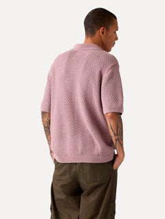 Polo Levis Masculina Dillon Open Collar Lilás