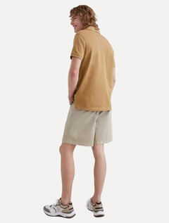 Polo Tommy Hilfiger Masculina Regular Piquet 1985 Cáqui