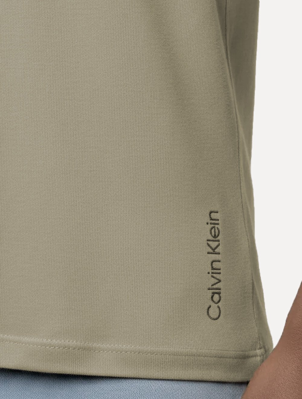 Regata Calvin Klein Swimwear Masculina Classic Cáqui