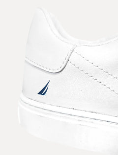 Tênis Nautica Masculino SL Couro Branco