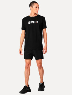 Camiseta Reserva Masculina SPFC Bust Name Preta
