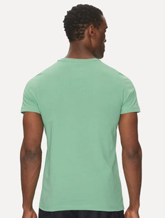 Camiseta Tommy Hilfiger Core Logo Tee Verde Menta