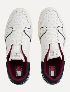 Tênis Tommy Jeans Masculino Retro Basket Branco