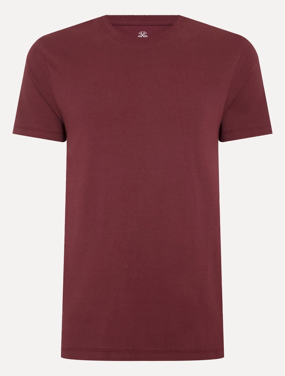 Camiseta John John Masculina Slim Fit Simple Vinho