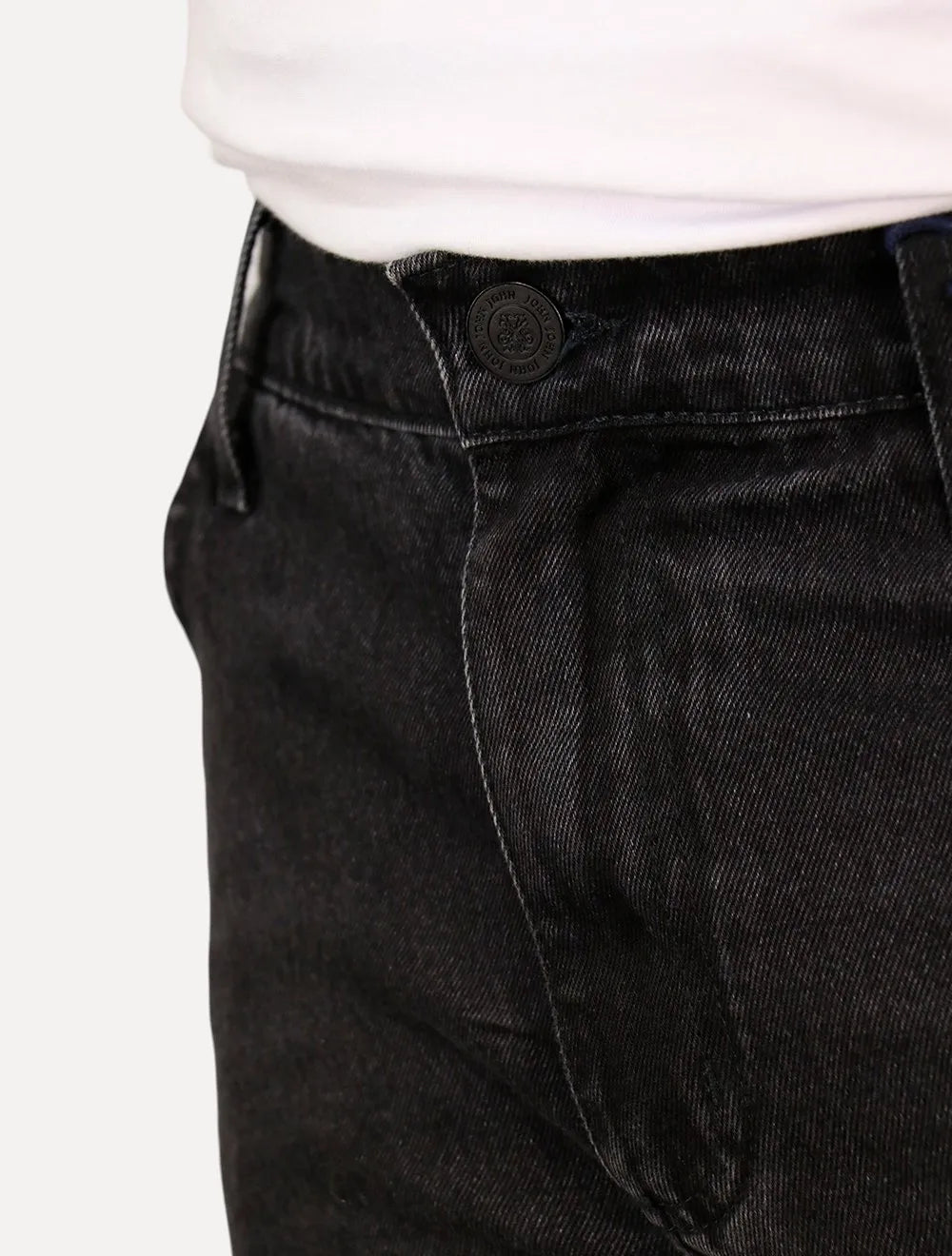 Bermuda John John Masculina Jeans Gluto Black Médio
