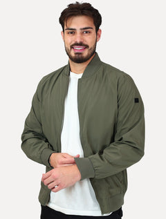 Jaqueta King & Joe Masculina Nylon Premium Bomber Verde Militar