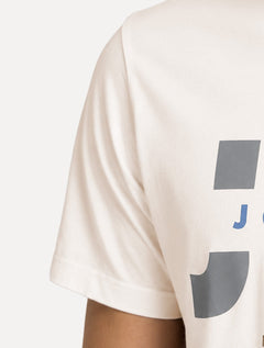 Camiseta John John Masculina Slim Fit Street Off White