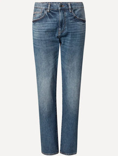 Calça Jeans Armani Exchange Masculina J14 Slim Fit 5 Pockets Azul