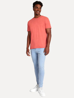 Camiseta Aramis Masculina Eco Lisa Goiaba Mescla